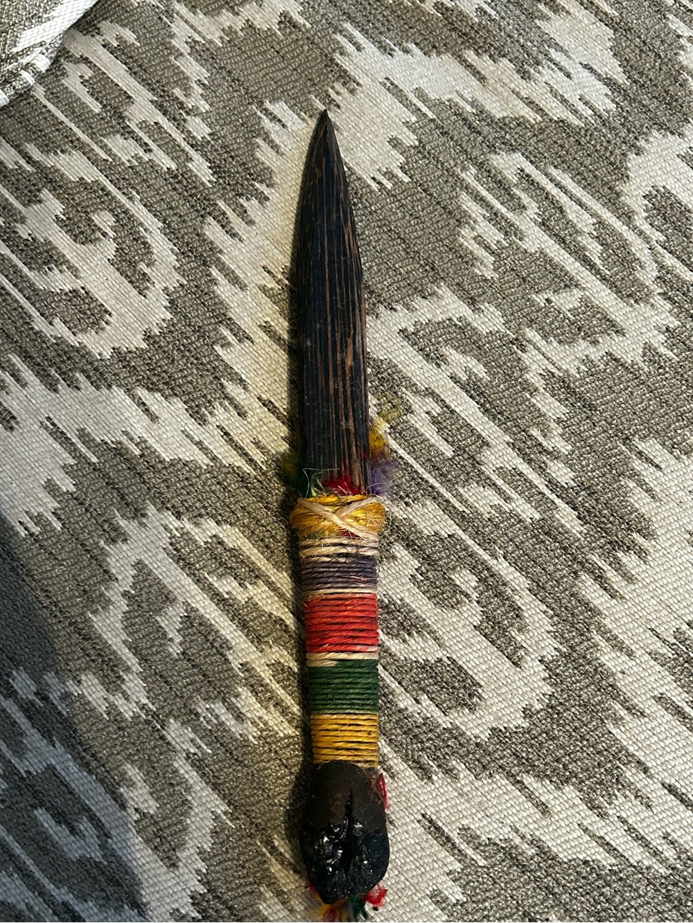 Vintage handmade hunting knife dagger